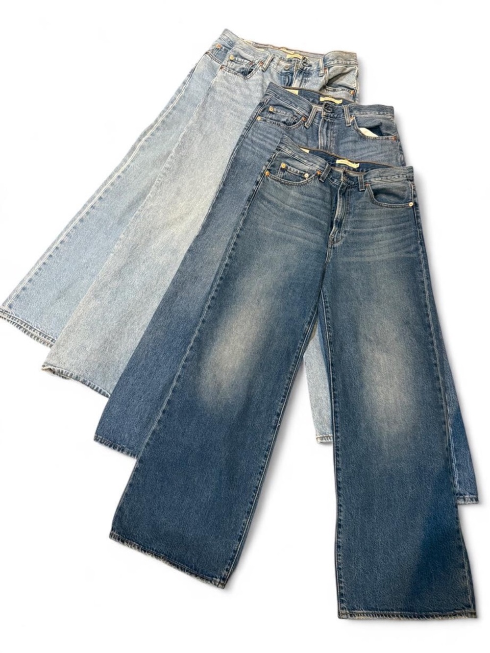 Ribcage Wide Leg Jeans Bundle‼️FOUR PAIR OF JEANS‼️| Size 28x30
